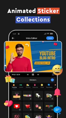 Intro Promo Video Maker Introz android App screenshot 2