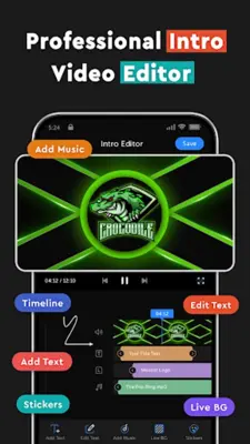 Intro Promo Video Maker Introz android App screenshot 6