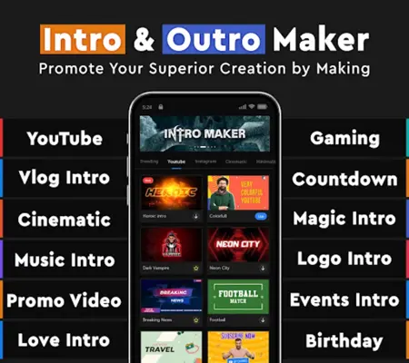 Intro Promo Video Maker Introz android App screenshot 7